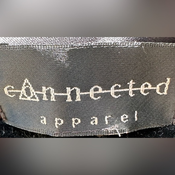 Connected Apparel Dress Midi Dress Black Small - Picture 8 of 9